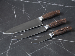 Набор кухонных ножей "Profi Wood"