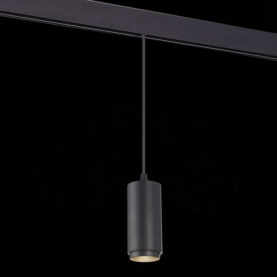 ST357.443.06 Магнитный трековый светильник подвесной ZOOM Черный LED 1*6W 4000K 667Lm Ra&gt;80 10-60° I SKYLINE 48
