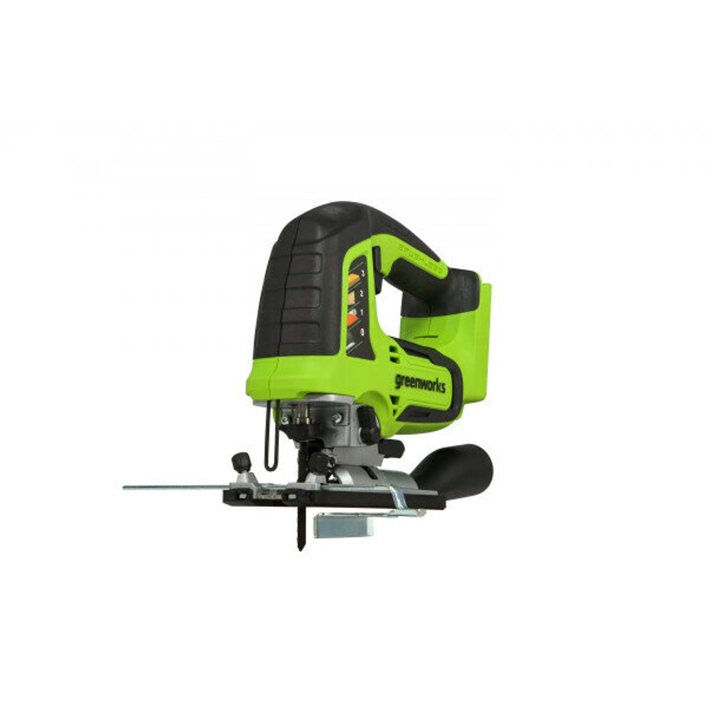 Лобзик аккумуляторный GREENWORKS GD24JS 24В,100мм-дер.,8мм-сталь,б/щ,без АКБ и ЗУ (3601407)