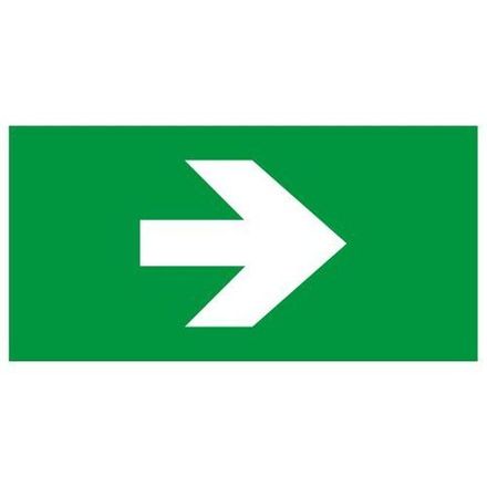 Этикетка самоклеящаяся INFO-SSA-119 бэклит 259х135мм Стрелка без текста SSA-103 ЭРА Б0064729