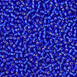 Японский бисер TOHO Round 11/0 (№28), с внутренним серебрением, прозрачный