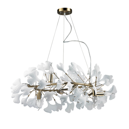 Люстра 10881P/R800 gold/white