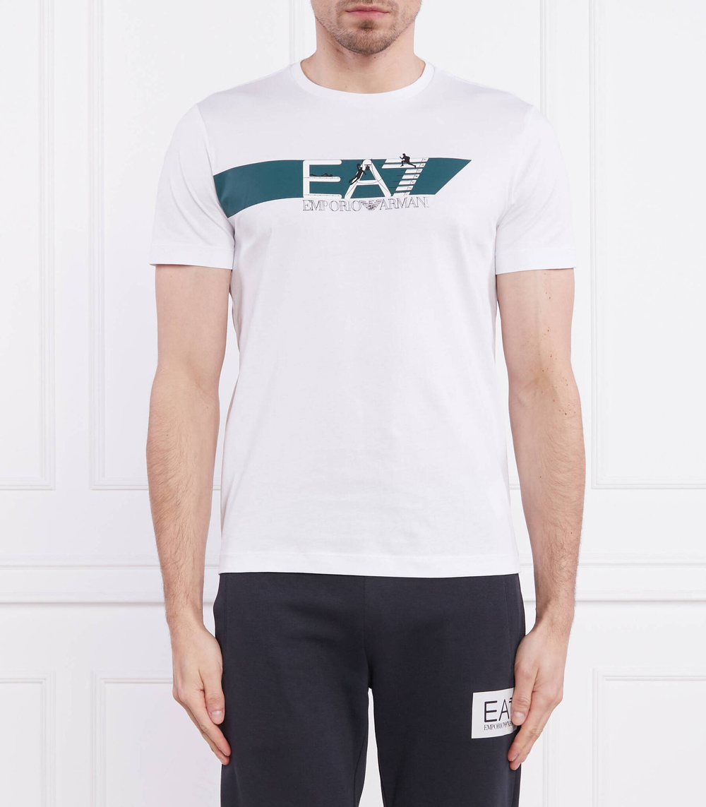 Футболка EA7 - белый(3RPT39 PJ7CZ)