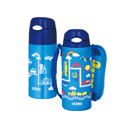 Детский термос с трубочкой THERMOS FHL-402F BL-N