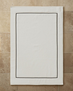 Zara Home - Коврик для ванной с подолом, черный, 80x120 см