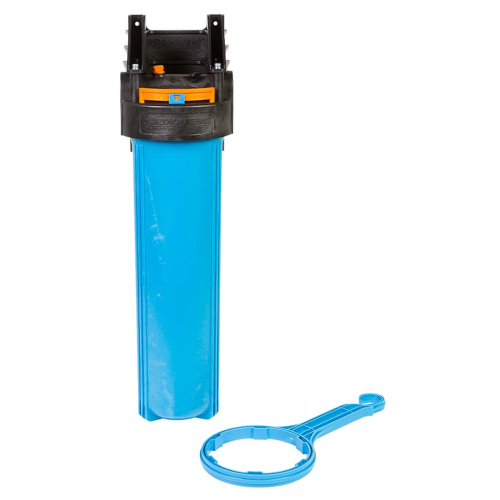 Корпус фильтра ВВ20, внутренняя резьба 1", синий корпус, для холодной воды, Джилекс (9059)