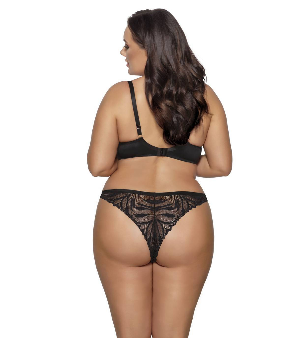 Трусики-бразилиана Yasemin со средней линией талии (Размер: L) (Цвет: телесный)