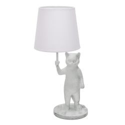 UML-B465 E14 WHITE Светильник настольный декоративный Кот. под лампу Е14. 40W. Механический выключатель. Белый. ТМ Uniel