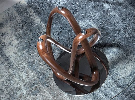 Круглый обеденный стеклянный стол DT801 /1021 Ø130 Испания