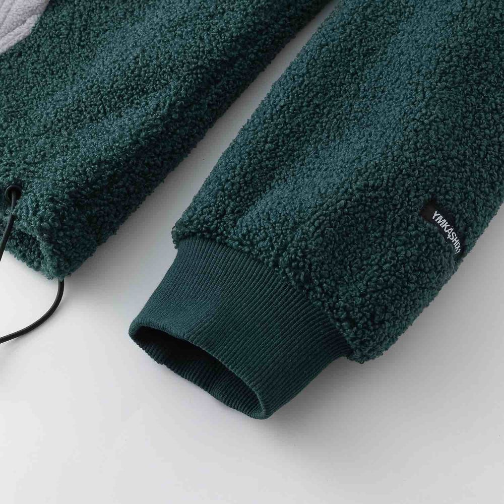 Худи Ymkashix Little Lamb серо-изумрудный