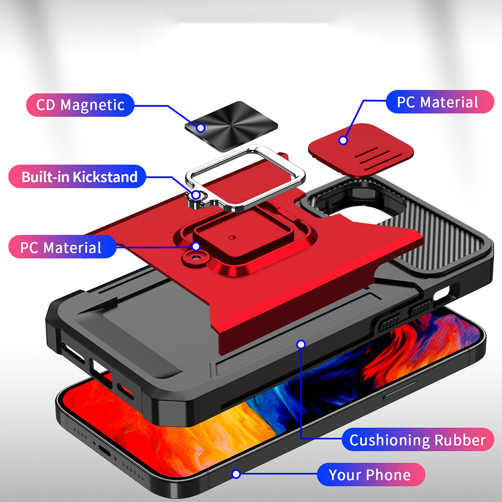 Противоударный чехол Сard Reader Case для iPhone 15