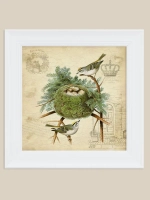 Картина на стену интерьерная на холсте 25*25 см