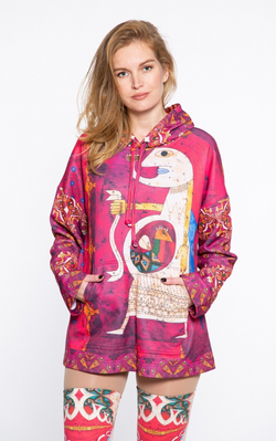 Худи "Химера", по мотивам живописи художника-сюрреалиста Виктора Браунера