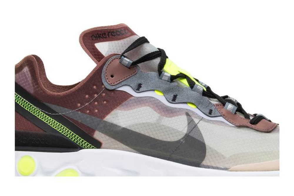 Nike React Element 87 Desert Sand Hyper Sneakers
