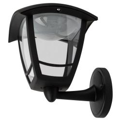 Садово-парковый светильник ЭРА ДБУ 07-8-001 Дели черный 4 гранный IP44 светодиодный 8Вт 3000K