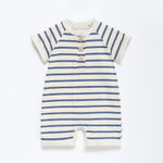 Песочник "Basic line" в полоску, р.62-68 см, бежевый 9538979 (Крошка Я)