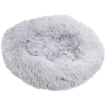 Лежанка для животных круглая «Место БРО», цвет серый, d-50см (Лейбл)