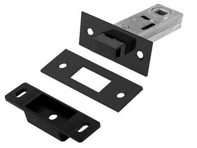 Межкомнатная магнитная защелка (Черный матовый)