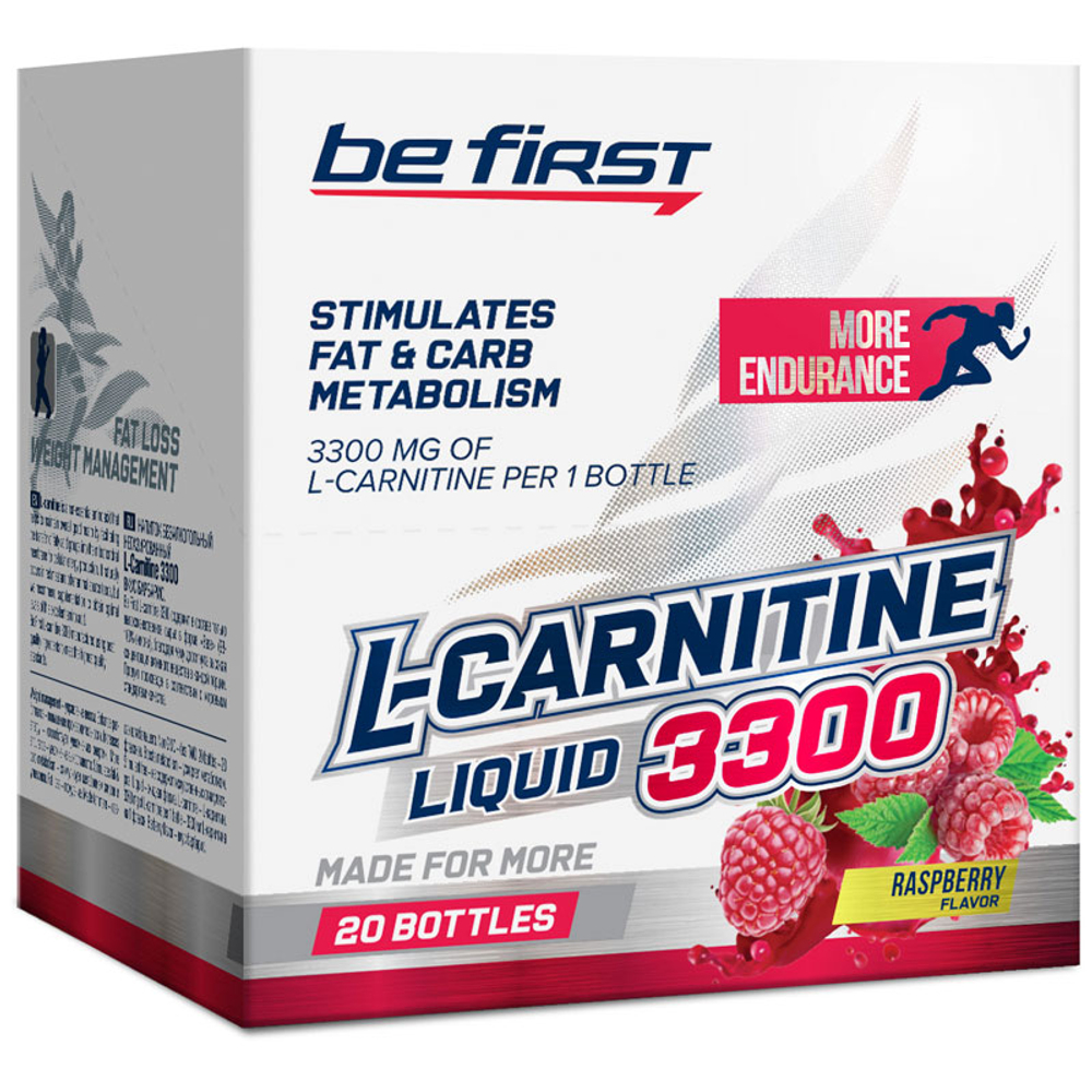 Be First L-Carnitine 3300 в амп. (25 мл.)