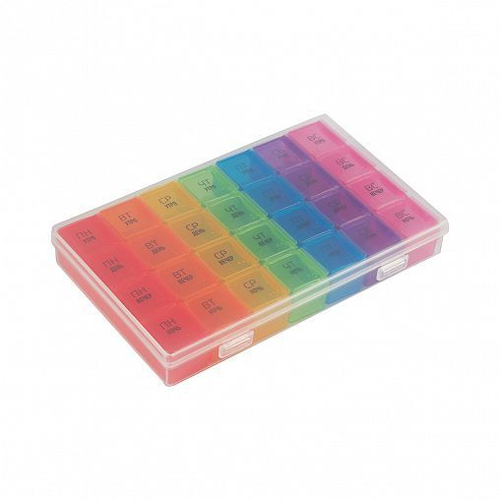 Таблетница 28 секций на 7 дней 17,5*11*2,5