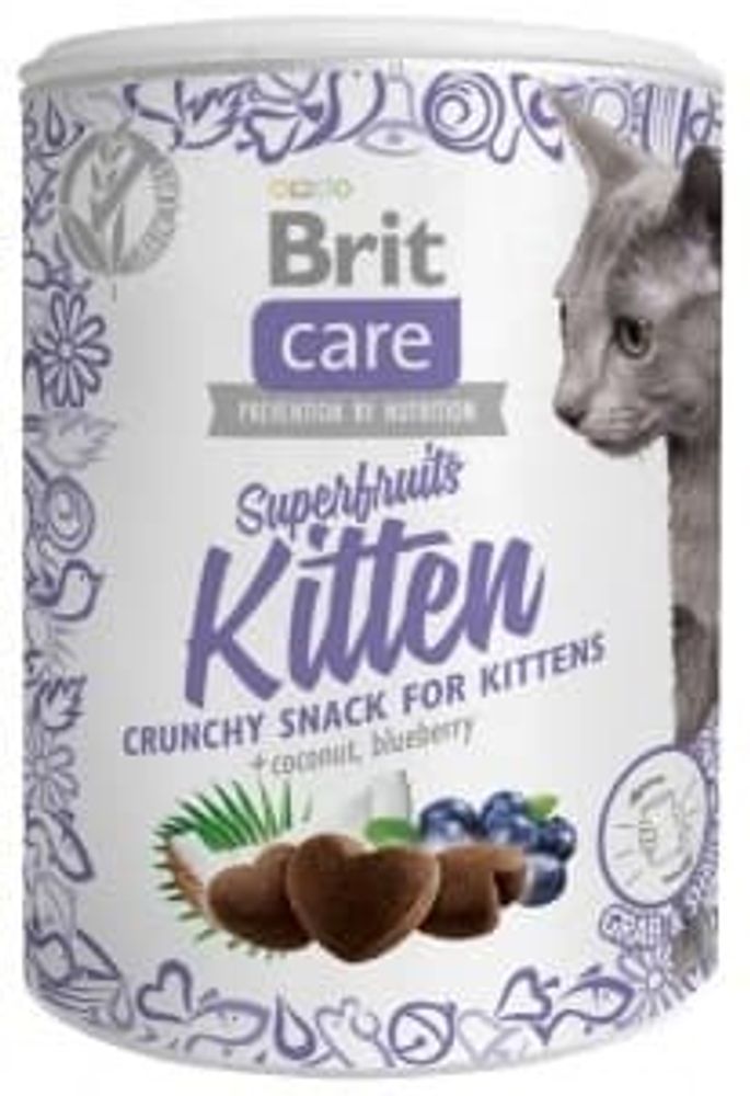 Брит Care лакомство для котят Superfruits Kitten 100 г