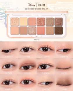 CLIO PRO EYE PALETTE AIR (MICKY &AMP; FRIENDS) - Палетка теней для век