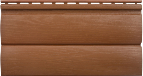 Сайдинг виниловый Альта-Профиль Blockhouse BH-03 Премиум Дуб светлый 3100х226 мм