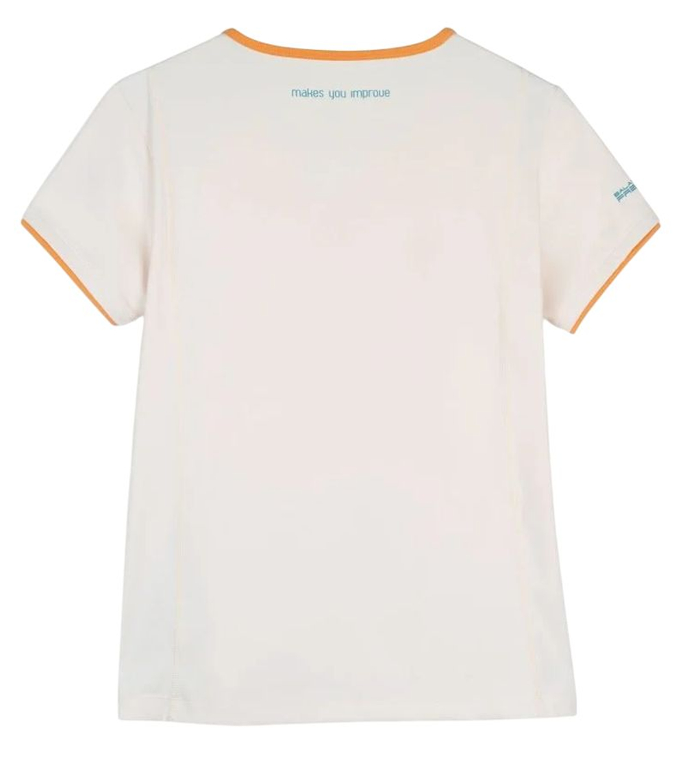 Женская теннисная футболка NOX Pro - vanilla ice