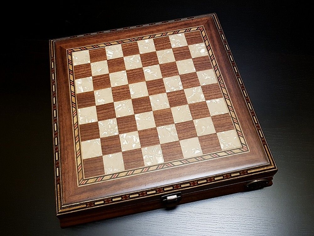 Шахматы Helena Wood Art "Илиада мини" орех антик (2811.WAL.5102.150) 11