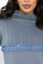 Платье трикотажное Нарина (серое) П14513-10М LT Collection