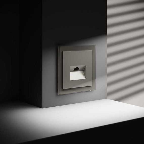 Розетка компьютерная встраиваемая Voltum S70 RJ45 кат.6, (шелк) VLS060104