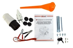 Генератор бензиновый инверторный BR5000iOEL Brait ( max мощность 3.8 кВт,230В, 50Гц, бак 12 л, ручной,электрический запуск ) / бензогенератор / резервное питание автономного энергоснабжения