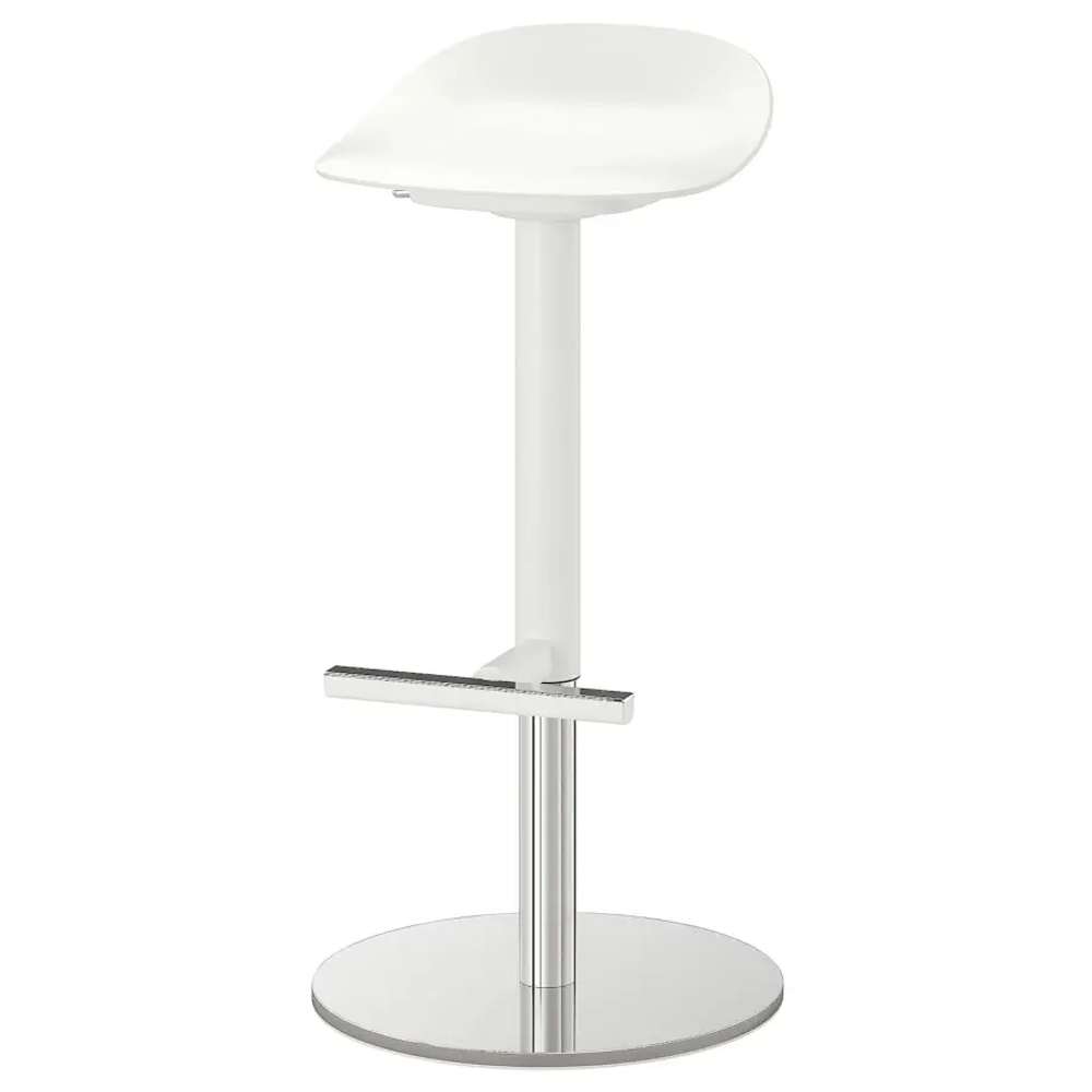 Барный стул - IKEA JANINGE/ЙАНИНГЕ ИКЕА  ,  36х38х84 см, белый