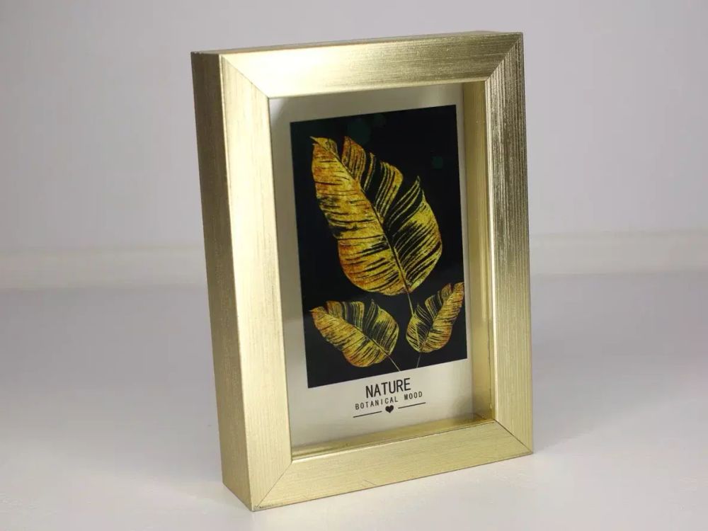 Копилка интерьерная пластик "Золотые пёрышки" 17х12х3,8 см   4785424