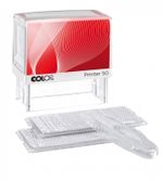 Штамп самонаборный PRINTER 50Set 30х69 мм 6 строк в рамке, 8 без рамки 2 кассы пластик