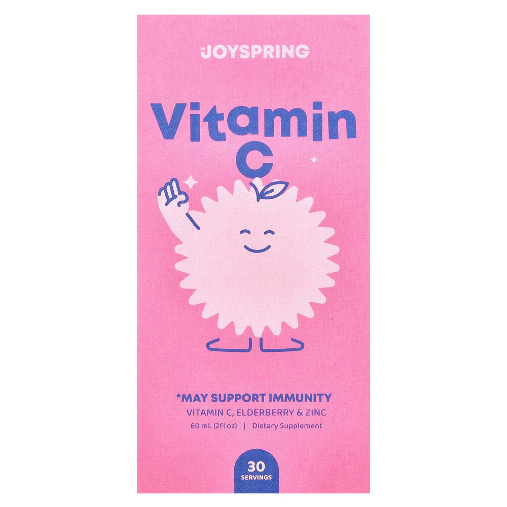 JoySpring, витамин C, 60 мл (2 жидк. унции)