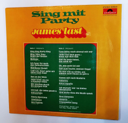 Винтажная виниловая пластинка LP James Last Sing Mit Party (Germany 1973)