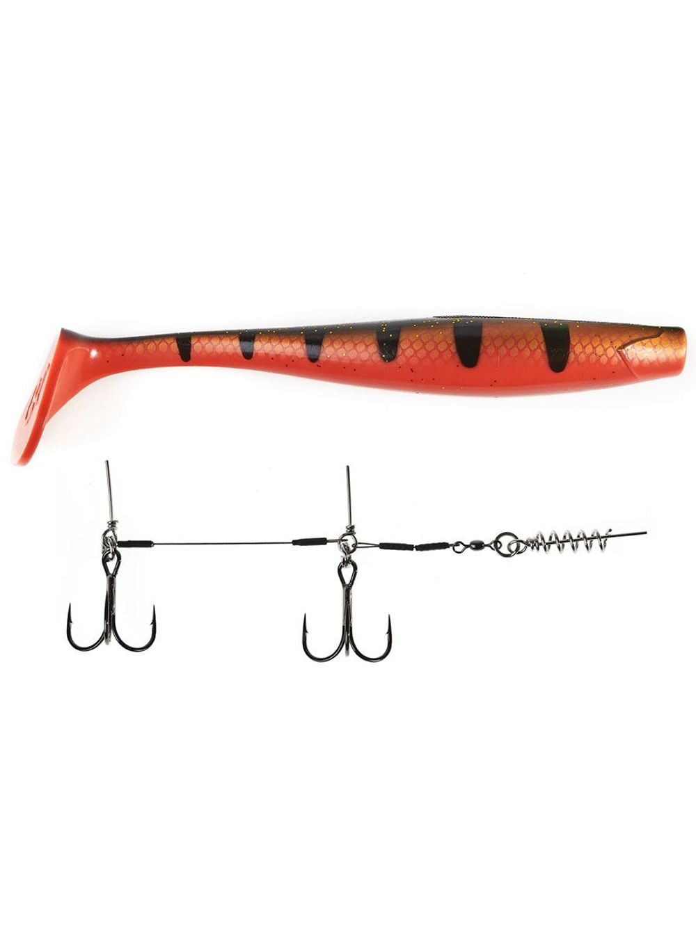 Виброхвост LJ 3D BBS Series GIANT KUBIRA SWIM SHAD 10,3in (26,00)/PG25 1 шт. в упак.+Stinger XL