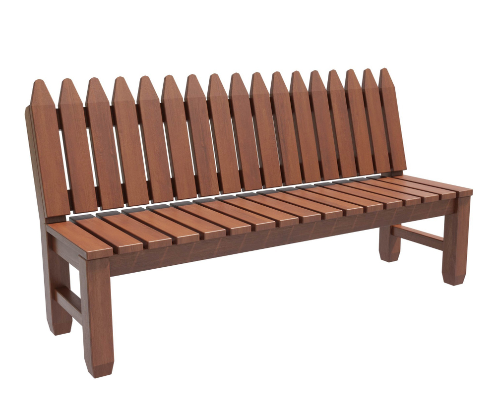 Скамейка для детских площадок «Палитра»