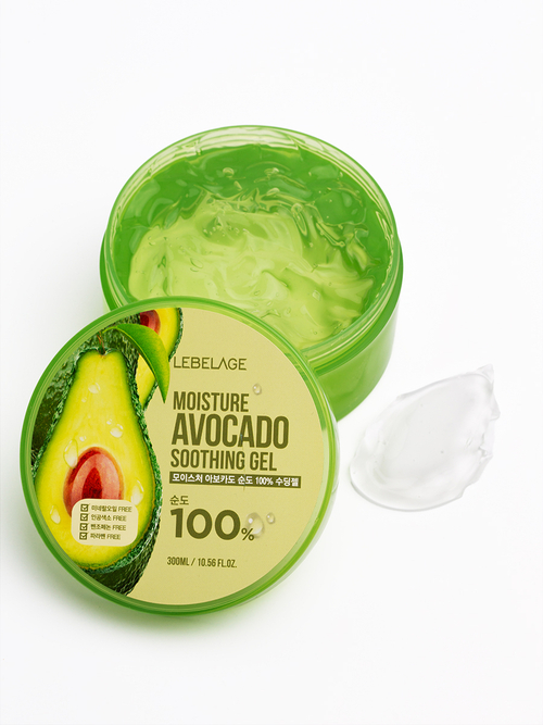 Lebelage Moisture Аvocado 100% Soothing Gel гель увлажняющий с экстрактом авокадо