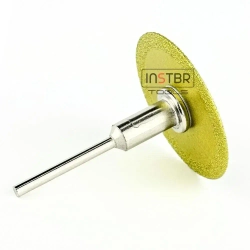 Алмазный диск для гравера, 40мм / 0,8мм (набор 4шт), INSTBR Vacuum