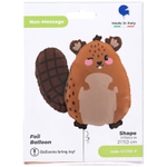 Шар (21''/53 см) Фигура, Милый Бобр