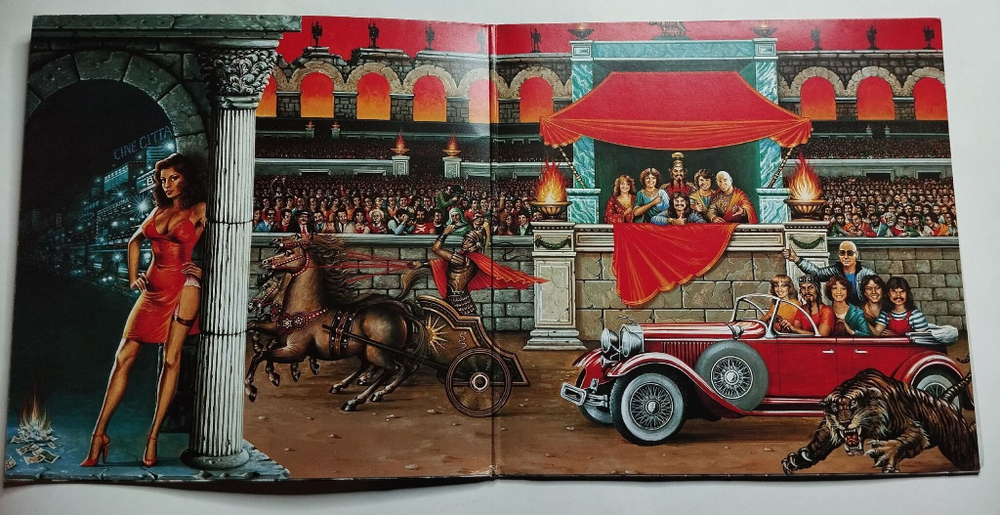 Винтажная виниловая пластинка LP Dschinghis Khan Rom (Germany 1980)