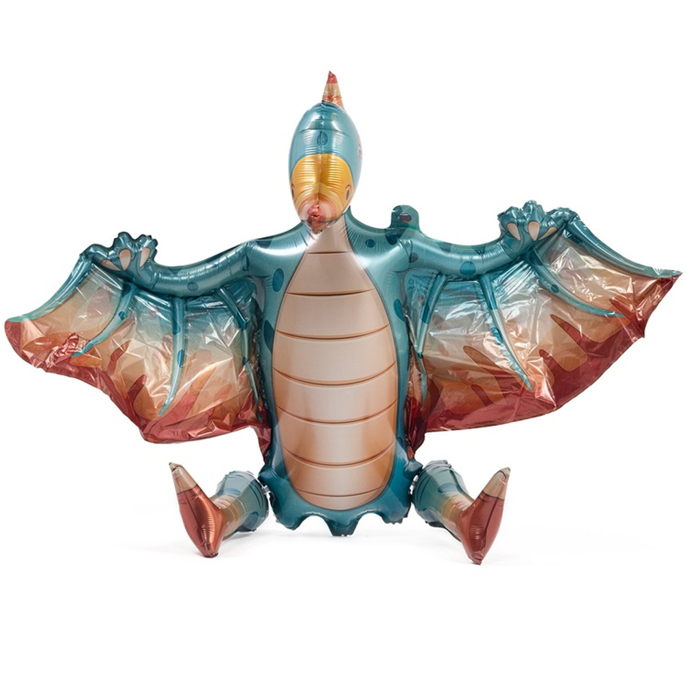 Шар Фольгированный Динозавр Птерозавр (Зеленый)