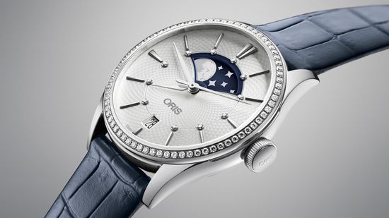 Женские швейцарские часы Oris 01 763 7723 4951-07 5 18 64FC