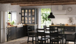Модуль - IKEA METOD/MAXIMERA/МЕТОД/МАКСИМЕРА ИКЕА, 80х60х80 см, черный