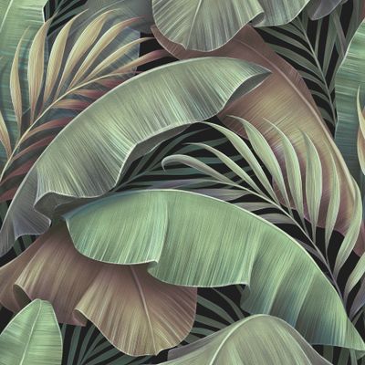 Тропические листья