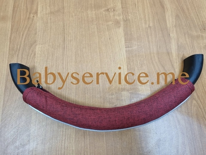 Бампер Carrello Vista бордовый