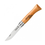 Нож Opinel №6, углеродистая сталь, бук