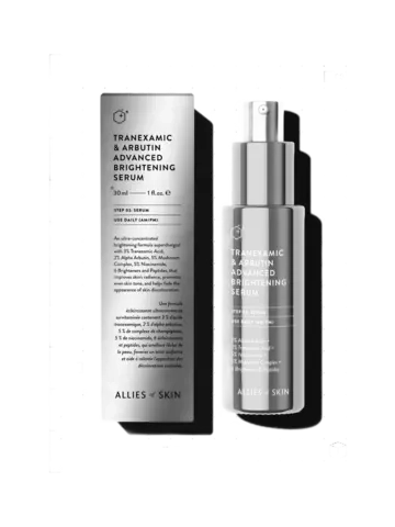 ALLIES OF SKIN Осветляющая сыворотка с транексамовой кислотой и арбутином Tranexamic & Arbutin Advanced Brightening Serum
